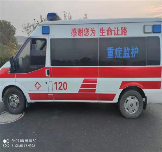 霍林郭勒救护车出租服务案例3