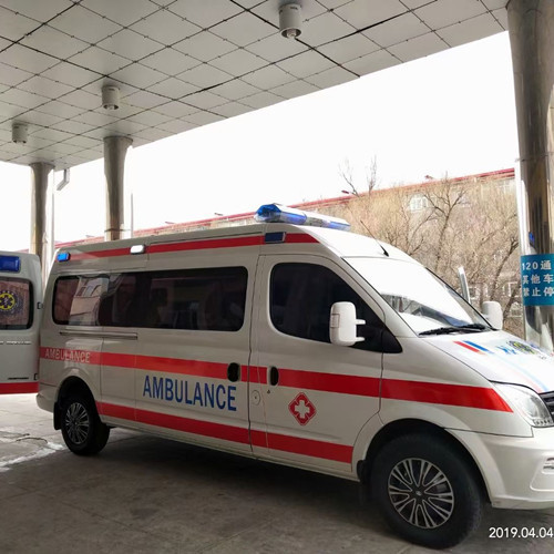 霍林郭勒救护车出租服务案例2